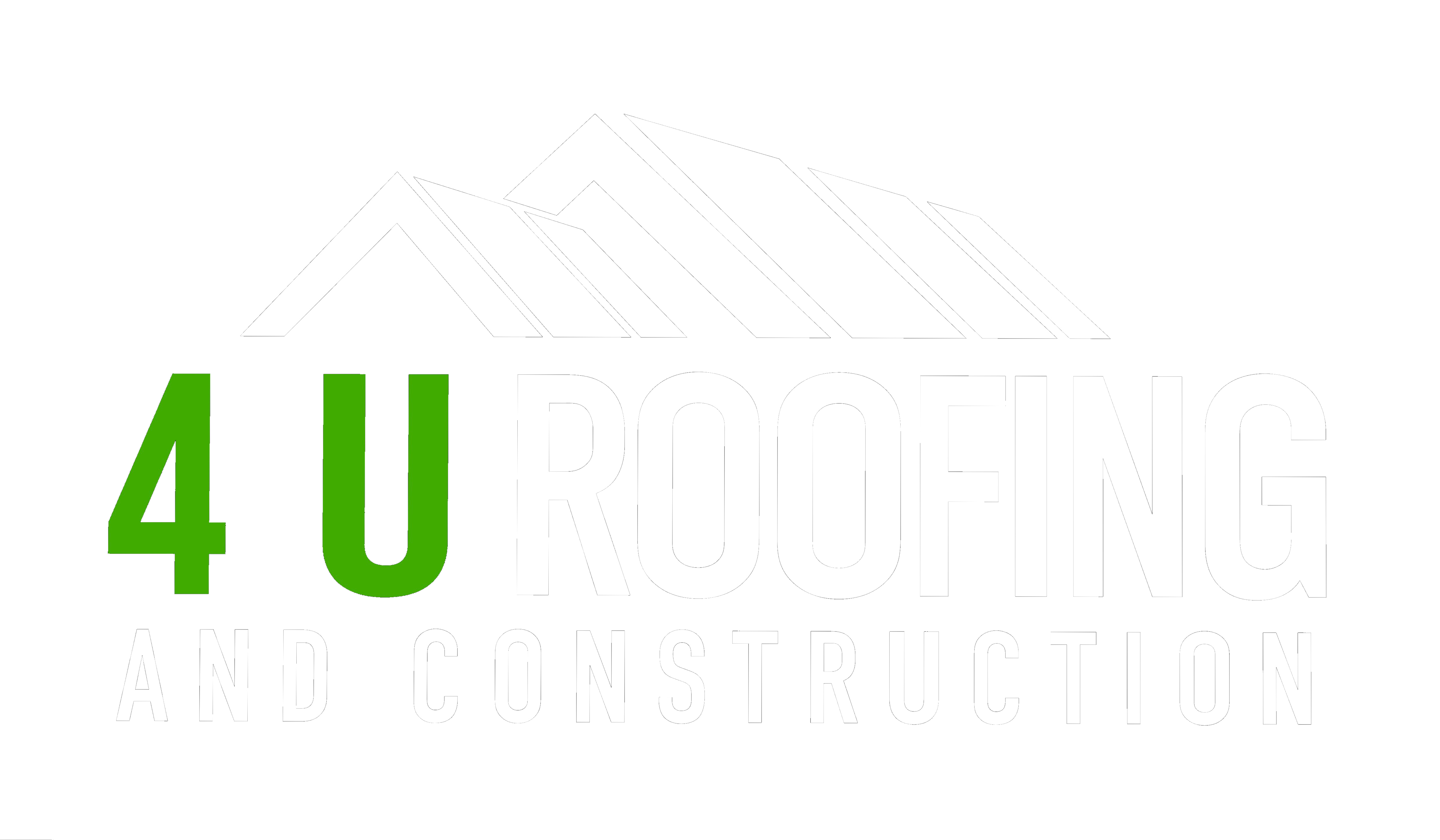 4 U roofing transparent Logo