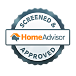 homeadvisor screened and approved badge